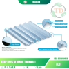 Atap UPVC Alderon Twinwall 4 5 dan 6 Meter