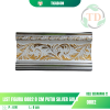 List Figura 08B2 8 cm Putih Silver Gold