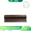 List Figura 5.5-C3 5.5 cm Hitam Gold Motif Kayu