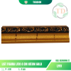 List Figura LF01 3 cm Hitam Gold