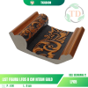List Figura LF05 12 cm Hitam Gold