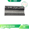 List Figura LF08 5 cm Hitam Silver