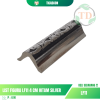 List Figura LF11 4 cm Hitam Silver