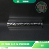 List Figura V-B 3 cm Hitam Silver