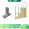 Rangka Partisi Metal Stud 76x40 mm 3 Meter