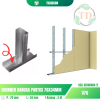 Rangka Partisi Urunner 76x34 mm 3 Meter